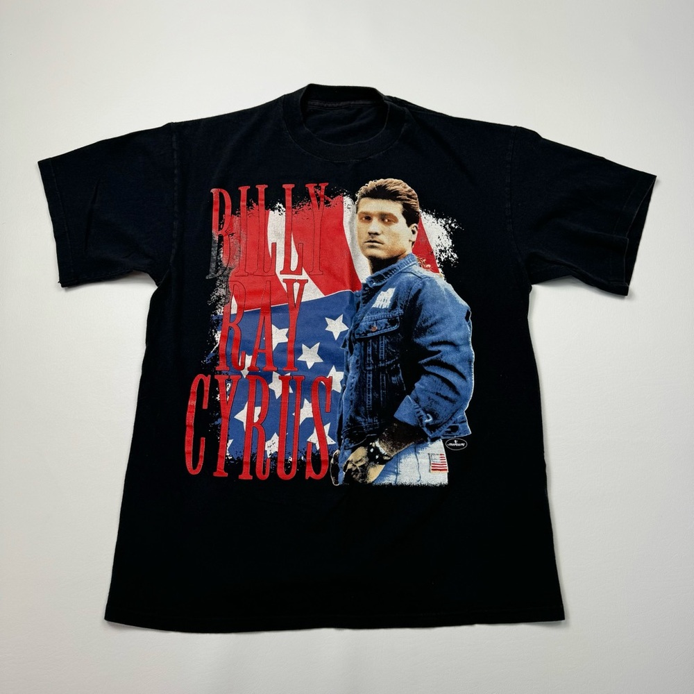 VTG 90’s Billy Ray Cyrus “Some Gave All” Short Sleeve T-Shirt Size Medium